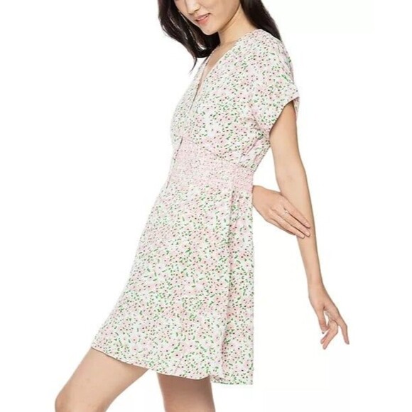 Black Tape Floral Smocked Summer Dress Women’s Size Small Petite NWT - Picture 3 of 10